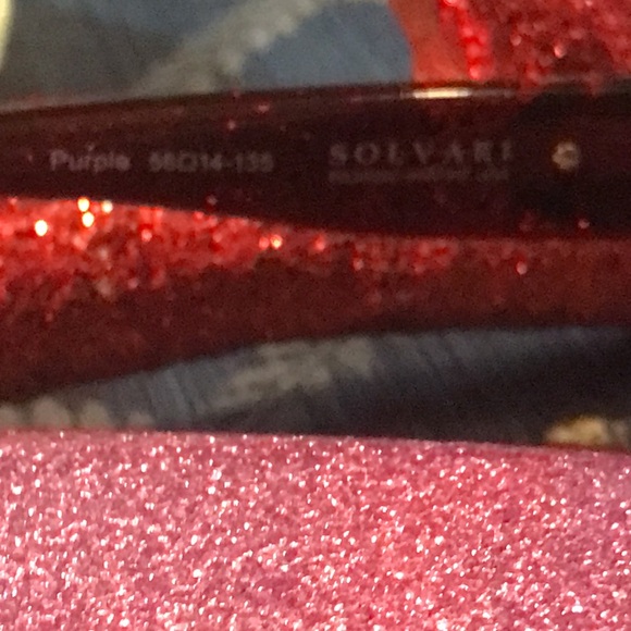 Crystal Solvari Polarized Sunglasses Swarovski Crystals - Picture 3 of 7